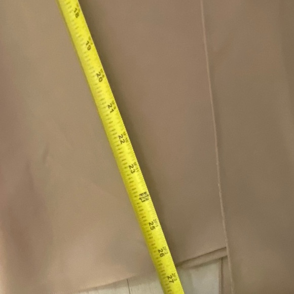 LANE JT Sleeveless top blouse w Shawl size M Medium Tan beige - Picture 10 of 12